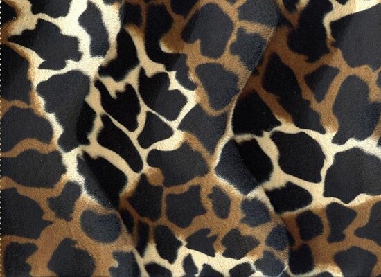 Velboa Dieren Print Panter