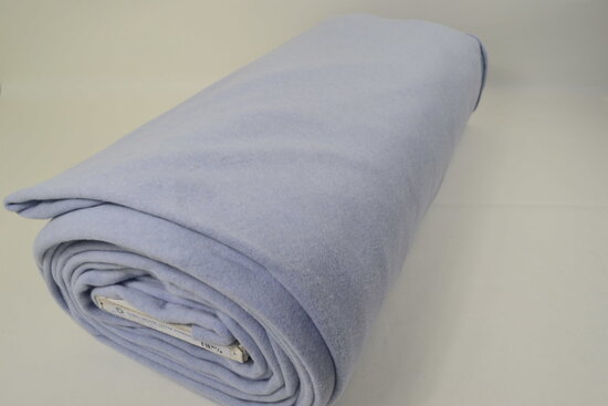 Fleece 100% Eco Cotton Baby Blue