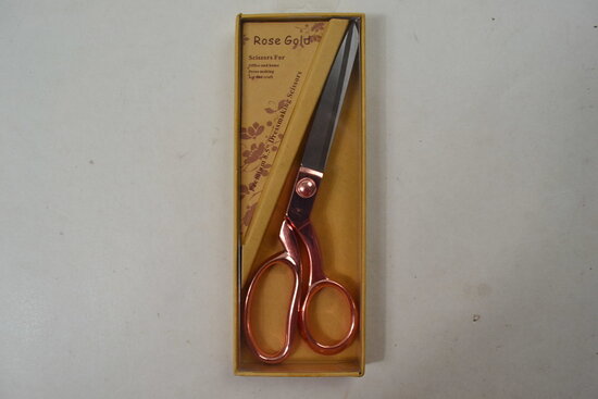 Fabric siccors metal rose gold