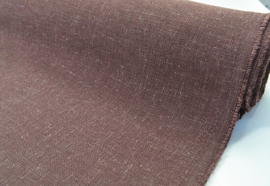 INTERIOR FABRICS LINEN LOOK Choco