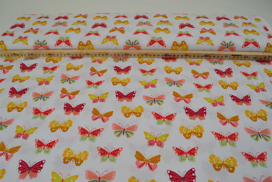 Cotton Printed Butterflies