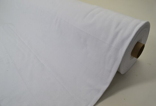 Molton Bleached 300cm wide