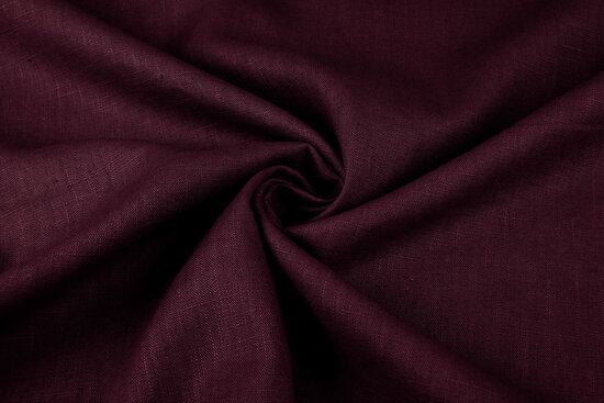 Washed Linen Bordeaux