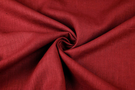 Washed Linen Red