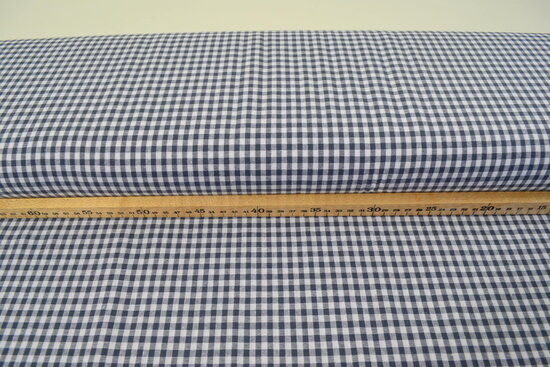 Gingham 0.5 MM Gray Blue