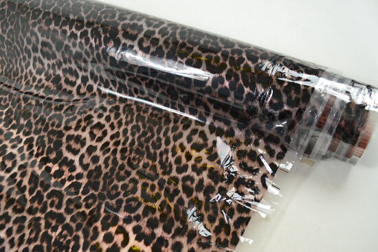 Pvc Foil Panther Print