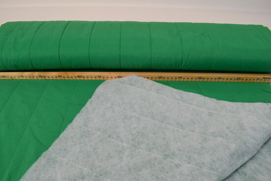 Quilted fabric Green