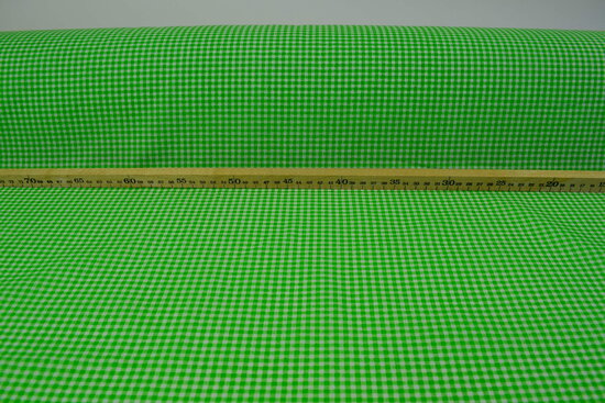 Boerenbont Ruitjes 0.3 CM Groen