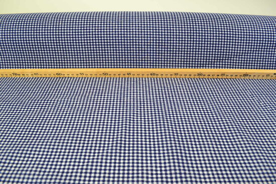 Boerenbont Ruitjes 0.3 CM Marine