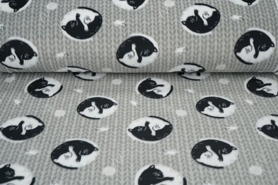 Bedrukte Fleece Cats
