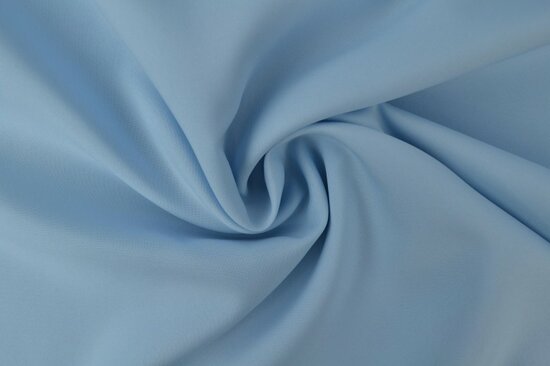 Brandvertragende stof Baby Blauw 25 meter