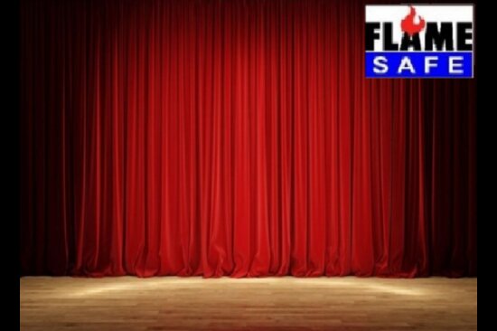 Fabric Flame Retardant Dark Grey