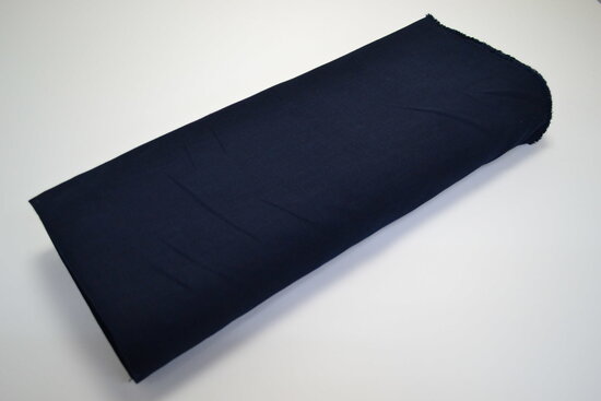 Stretch Linen Navy