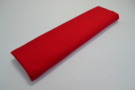 Jogging fabric Brushed Red