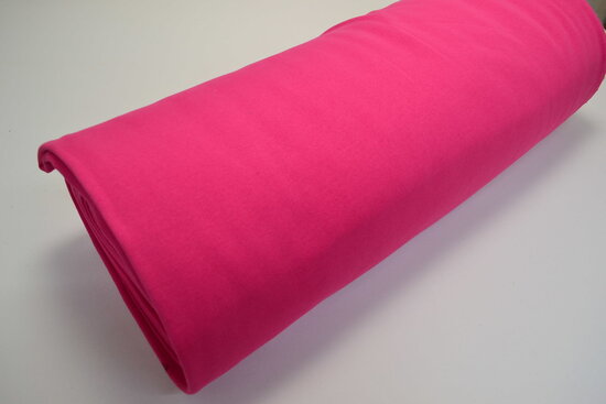 Joggingstof Brushed Fuchsia