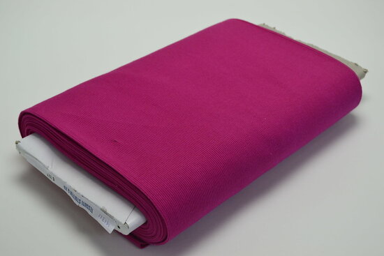 Ribbing rib small fuchsia