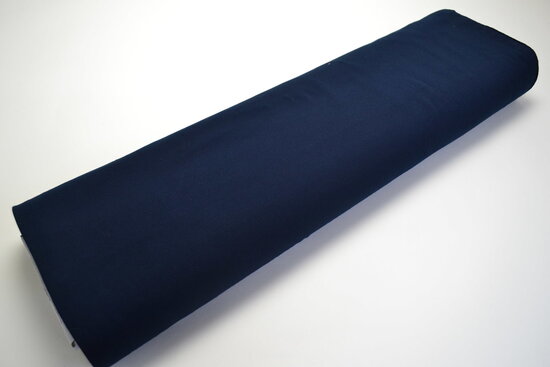 Cotton Tricot Squash Navy