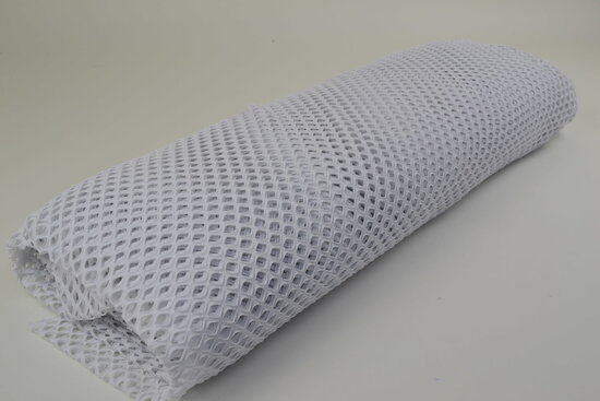 Mesh fabric Milano White