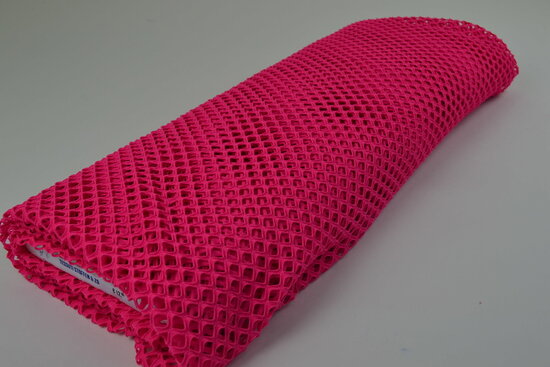 Mesh fabric Milano Neon Pink