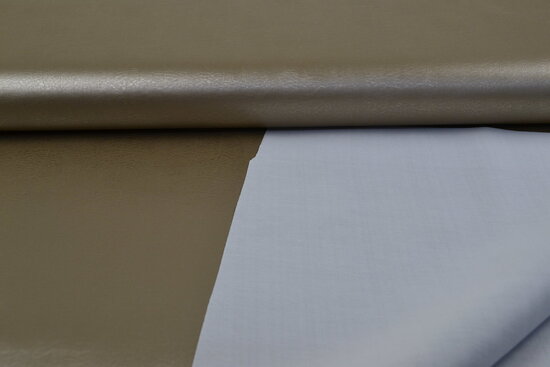 Faux Leather Fabrics Bronze