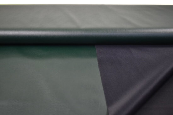 Faux Leather Fabrics Green