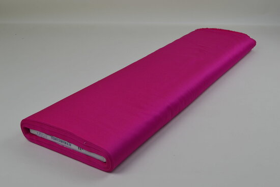 Katoen Uni Stretch Fuchsia