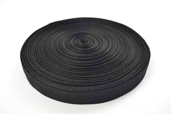 Webbing strap Black 25MM