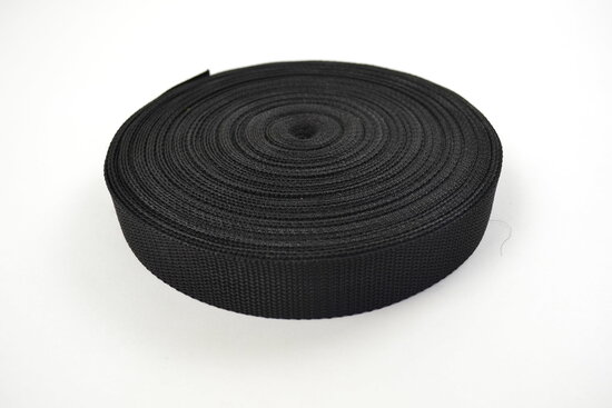 Webbing strap Black 30MM