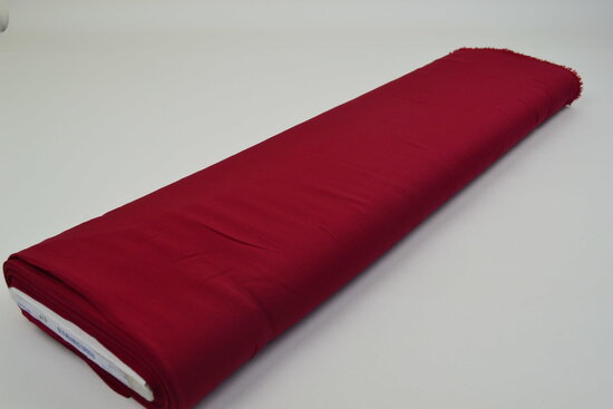 Viscose Twill Red