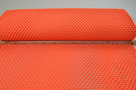Mesh fabric Milano Orange