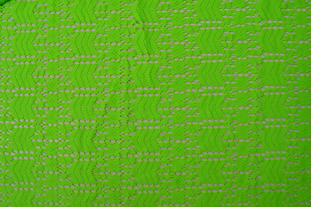 Mesh fabric Madrid Neon green