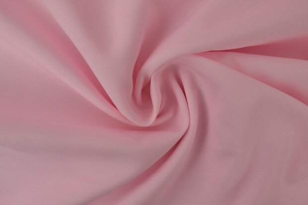 Brandvertragende stof Baby Roze 25 meter
