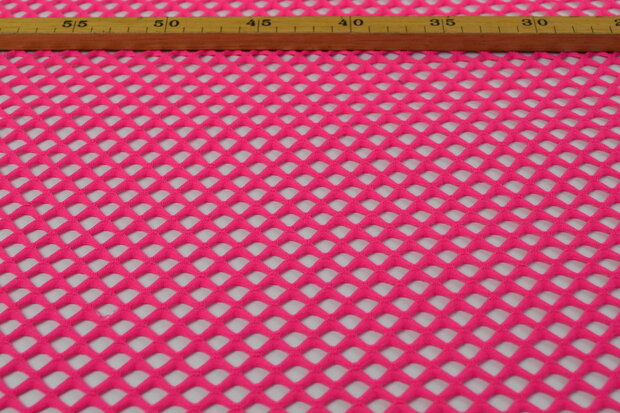 Mesh fabric Milano Neon Pink