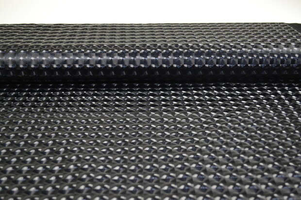 Hologram 3D Fabric Black