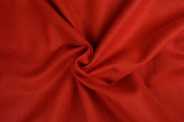 Coat Wool Red