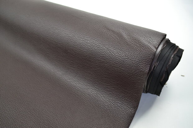 Faux Leather / Skai Heavy Leather Dark Brown