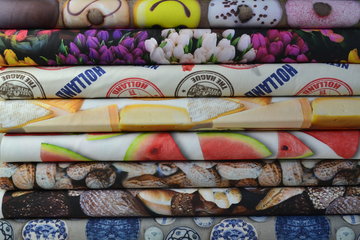 Canvas stof top voor tassen